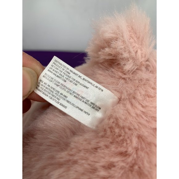 Spark your imagination Pink Rabbit BunnyJingle Rattle Embroidered Eyes and nose - Picture 9 of 10